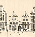 Herengracht 141-145, Tekening Caspar Philips