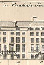 Herengracht 560, tekening Caspar Philips