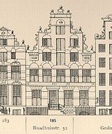 Keizersgracht 185, Tekening Philips Caspar