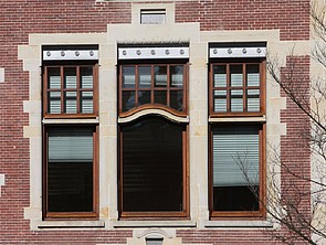 Herengracht 531, detail raampartij