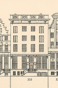 Herengracht 335, Tekening Caspar Philips