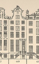 Keizersgracht 449, Tekening Caspar Philips