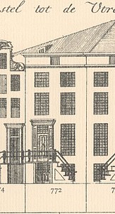 Keizersgracht 772 Tekening Caspar Philips