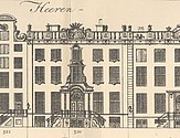 Herengracht 520, tekening Caspar Philips