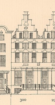 Keizersgracht 300 Tekening Caspar Philips