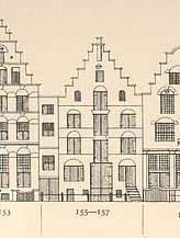 Keizersgracht 155, Tekening Philips Caspar