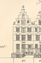 Keizersgracht 316, Tekening Caspar Philips