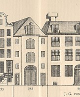 Keizersgracht 755, Tekening Caspar Philips