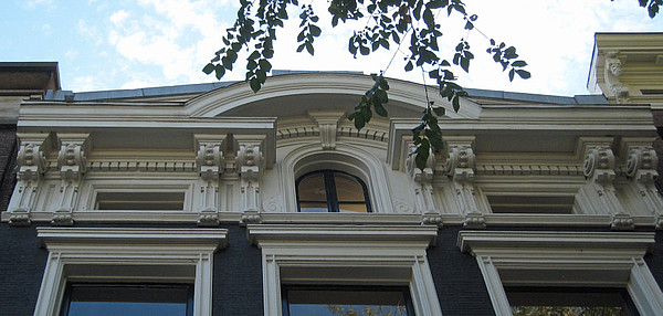 Herengracht 540 daklijst