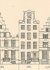 Keizersgracht 180 Tekening Philips Caspar