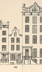 Keizersgracht 193, Tekening Caspar Philips