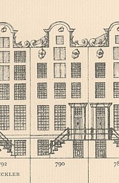 Keizersgracht 790 Tekening Caspar Philips