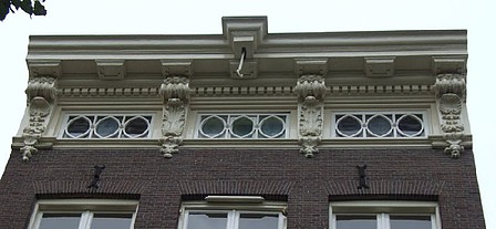 Herengracht 26 daklijst