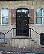 Keizersgracht 307, voordeur met stoep