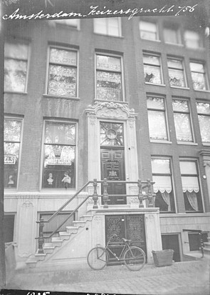 Keizersgracht 756 ingang RCE 1924