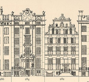 Herengracht 282 - 284, 284 was oorspronkelijk gelijk aan 282