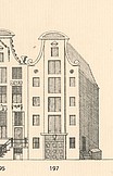 Herengracht 197, tekening Caspar Philips