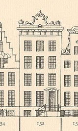 Keizersgracht 152, Tekening Caspar Philips