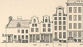 Keizerschracht 359 - 363, Tekening Caspar Philips