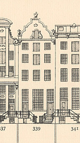 Herengracht 339, Tekening Caspar Philips