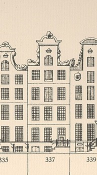 Keizersgracht Tekening Caspar Philips