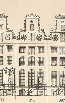 Keizersgracht 395, Tekening Caspar Philips