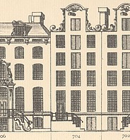 Keizersgracht 704 Tekening Caspar Philips