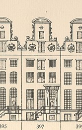 Keizersgracht 397, Tekening Caspar Philips