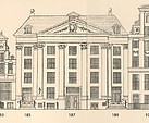 Herengracht 185 - 189, tekening Caspar Philips