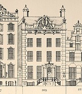 Keizersgracht 209 Tekening Caspar Philips