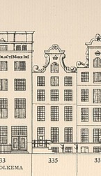 Keizersgracht 335 Tekening Caspar Philips