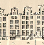 Keizersgracht 91 tekening Caspar Philips