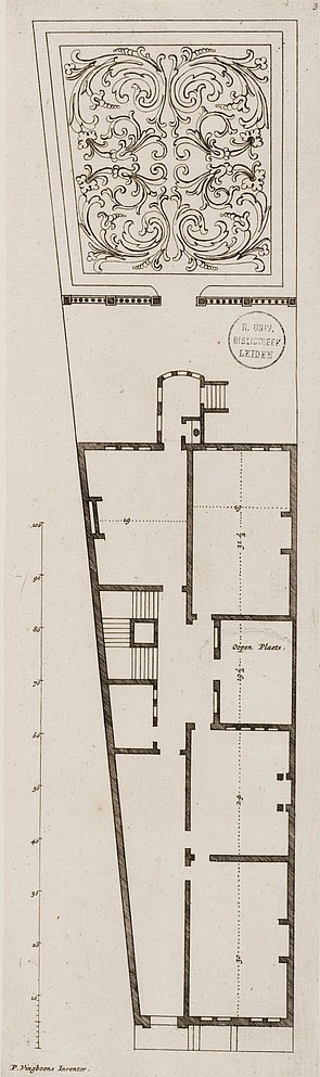 Herengracht 168 Vingboons plattegrond