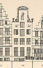 Keizersgracht 29, tekening Caspar Philips