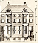 Herengracht 5, Tekening Caspar Philips