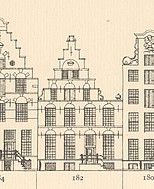 Keizersgracht 182 Tekening Philips Caspar