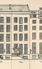 Herengracht 254 tekening Caspar Philips