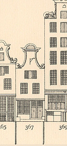 Herengracht 367, Tekening Caspar Philips