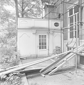 Herengracht 175 Tuinhuis rechts 1973 RCE