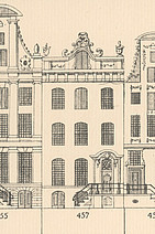 Herengracht 457, Tekening Caspar Philips