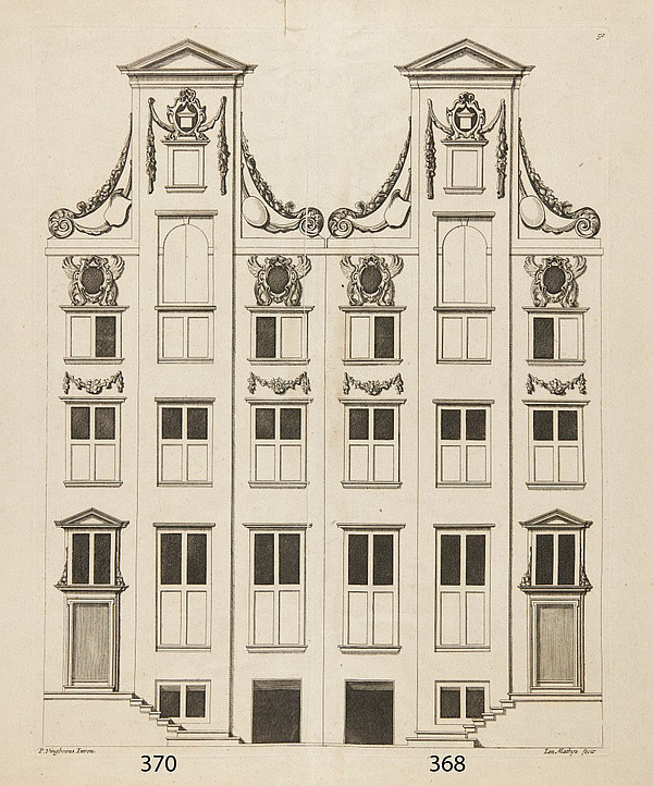 Herengracht 364-366 Voorzijde, Vingboons