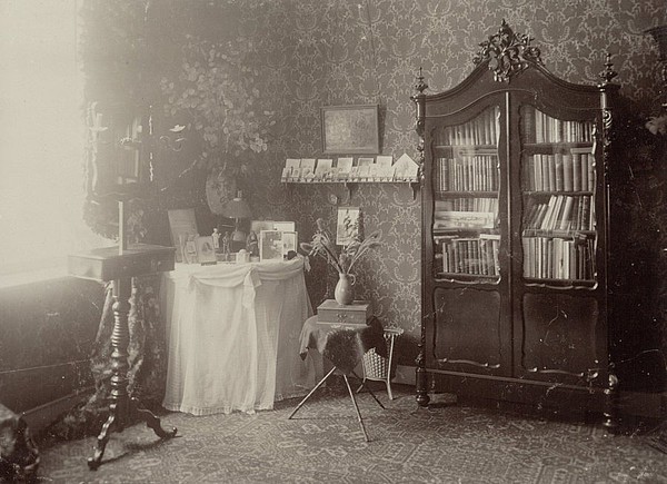 Herengracht 252 interieur 3 Brickhof 1897 SAA