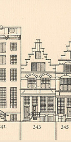 Herengracht 343, Tekening Caspar Philips