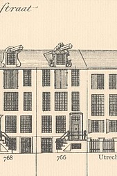 Keizersgracht 766 Tekening Caspar Philips