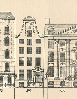 Herengracht 505, Tekening Caspar Philips