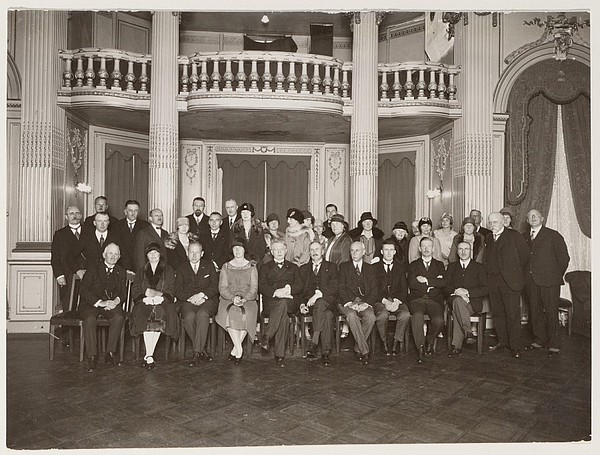 Keizersgracht 674 Receptie Hendrick de Keizer 1928 SAA