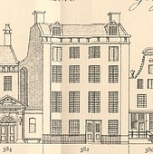 Keizersgracht 382, Tekening Caspar Philips