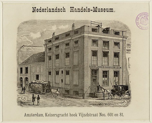 Keizersgracht 601 Vijzelstraat 81 Handelsmuseum SAA