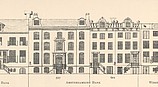 Herengracht 597 - 601, Tekening Caspar Philips