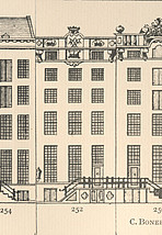 Herengracht 252 tekening Caspar Philips